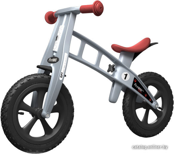 

Беговел FirstBIKE Cross (серебристый)