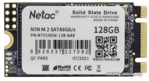 

SSD Netac N5N 128GB NT01N5N-128-N4X