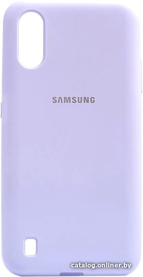 

Чехол для телефона EXPERTS Original для Samsung Galaxy A01 (сиреневый)