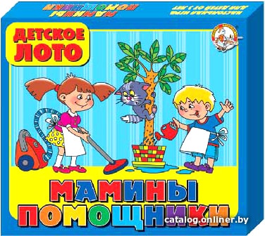 

Развивающая игра Десятое королевство Лото Мамины помощницы 00250