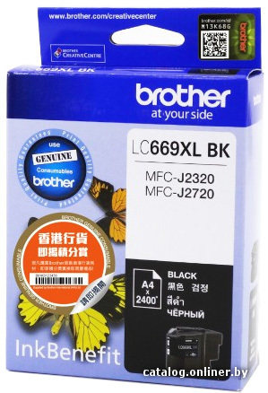 

Картридж Brother LC669XLBK