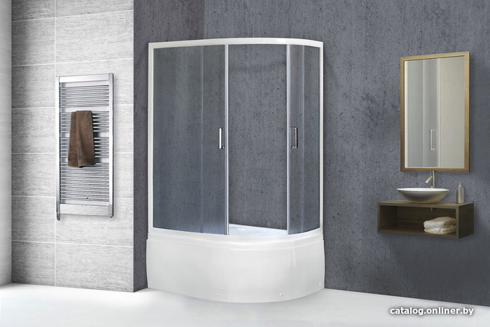 

Душевой уголок Royal Bath RB8120BK-C-L 120x80