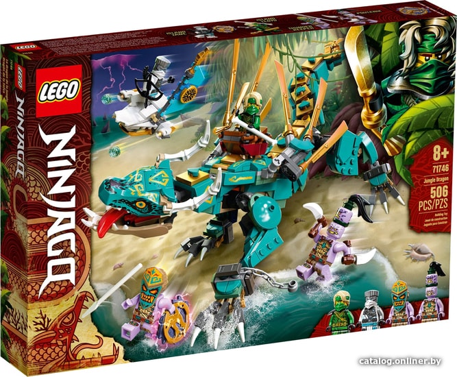

Конструктор LEGO Ninjago 71746 Дракон из джунглей