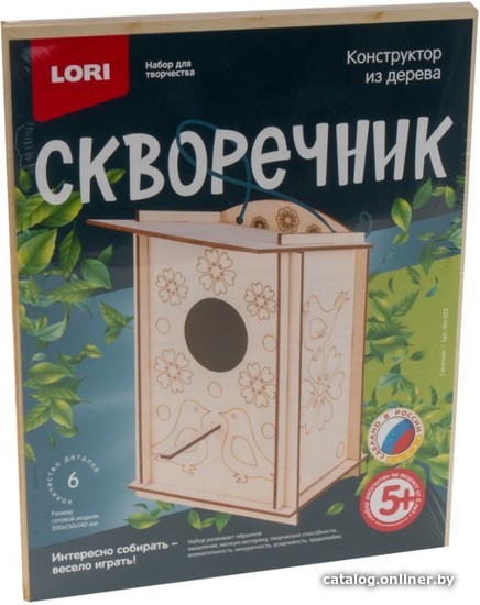 

Сборная модель Lori Скворечник. Синичник Фн-022