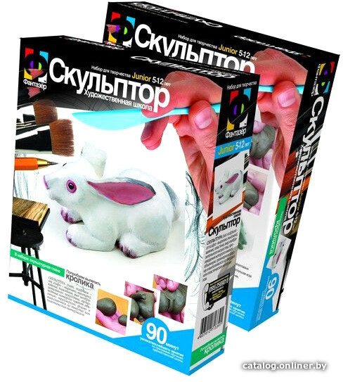 

Набор для лепки Фантазер Скульптор Кролик 207007