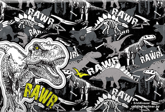 

Папка-конверт Erich Krause Dinosaur Park 55318
