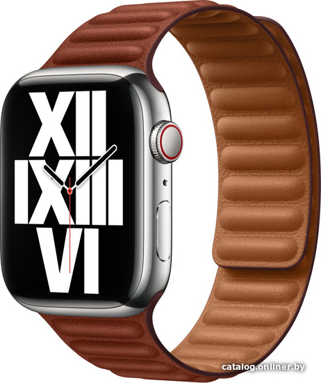

Ремешок Apple кожаный 45 мм (коричневый, размер S/M) MP853