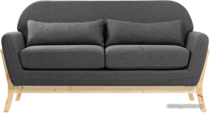 

Диван Divan Эннис Textile Grafit (рогожка bjork grafit, серый)