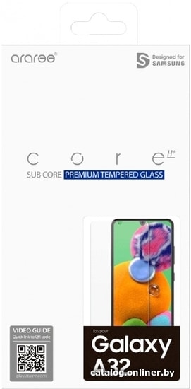 

Защитное стекло Araree для Samsung Galaxy A32 (прозрачное)