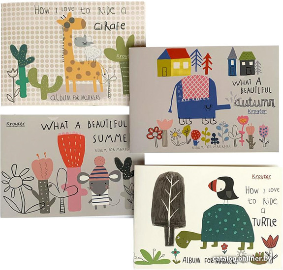 

Альбом для рисования Kroyter Animals 63891 (24 л)