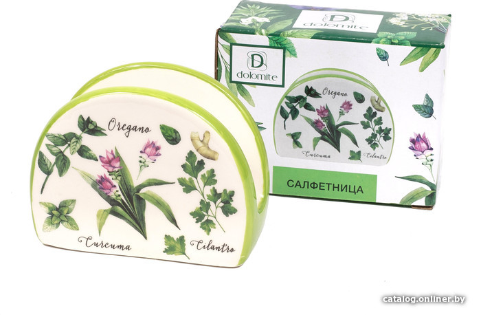 

Салфетница Белбогемия Herbal Green L2520943 101141