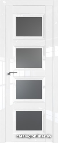 

Межкомнатная дверь ProfilDoors 2.107L 90x200 (белый люкс, стекло графит)