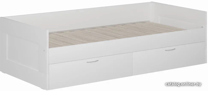 

Кровать с выдвижным спальным местом Mio Tesoro Сириус раздвижная 80x200 2.02.08.410.1 (белый)