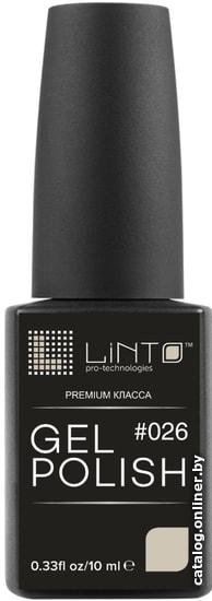 

Гель-лак Linto Gel Polish (тон 026) 10 мл