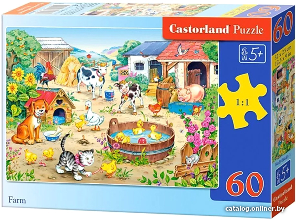 

Пазл Castorland Midi Ферма B-06489 (60 эл)