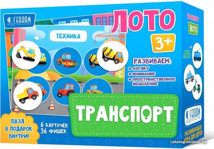 

Развивающая игра ГеоДом Транспорт 4607177457857
