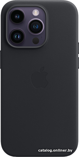 

Чехол для телефона Apple MagSafe Leather Case для iPhone 14 Pro (темная ночь)