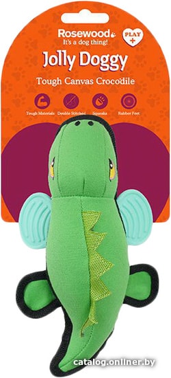 

Игрушка для собак Rosewood Jolly Doggy Tough Canvas Crocodile 39035
