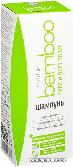 

Шампунь Modum Bamboo сила и рост 300 мл