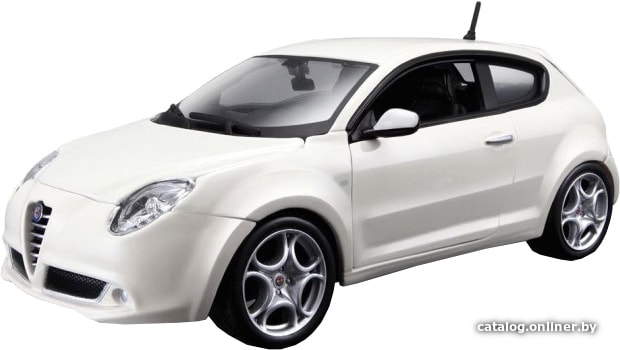 

Игрушечный транспорт Bburago Alfa Romeo MiTo 18-22113 (белый)