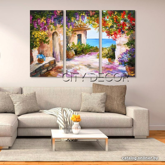 

Модульная картина Citydecor Города/Архитектура 7.46 75x117 см