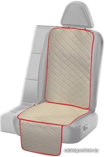 

Накидка на автомобильное сидение elCrucce под автокресло (luxury, красный кант)