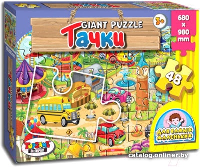 

Мозаика/пазл Topgame Гигант Тачки