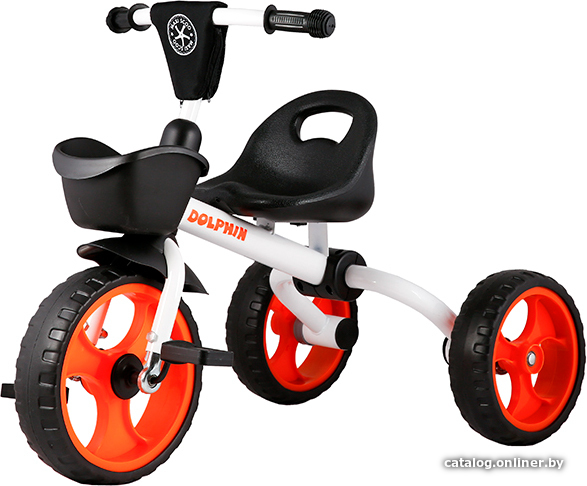 

Детский велосипед Maxiscoo Dolphin 2021 (белый)