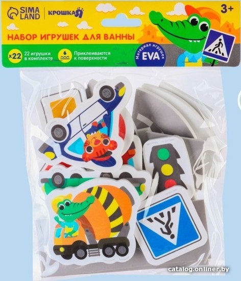 

Набор игрушек для ванной Крошка Я Транспорт 9132556