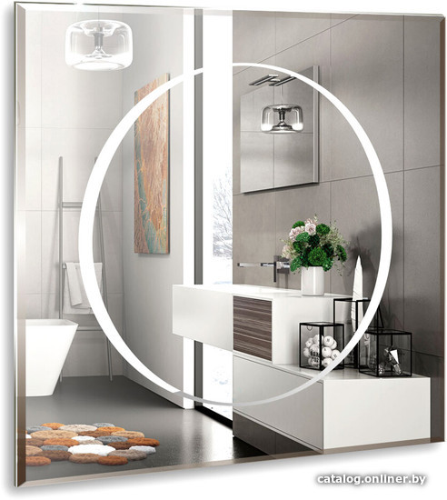 

Silver Mirrors Зеркало Инсайд 770x770 LED-00002467