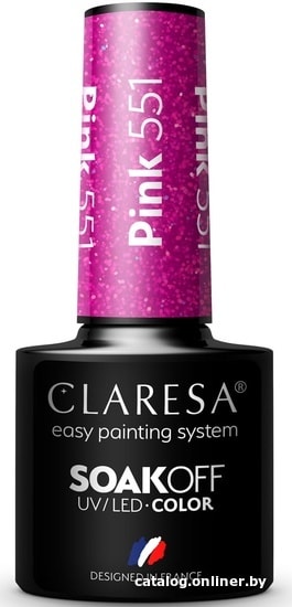 

Гель-лак Claresa Hybrid Pink 551 5 мл