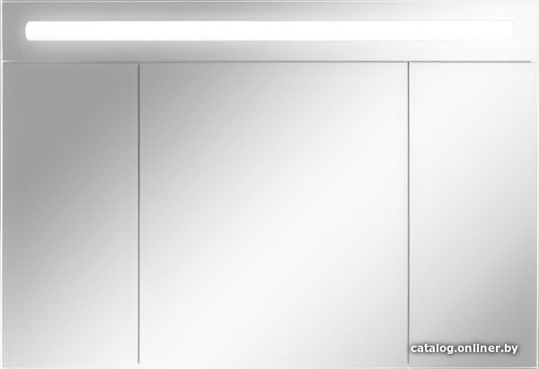 

Домино Шкаф с зеркалом Аврора 100 (с подсветкой LED)