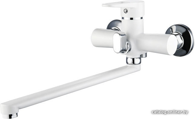 

Смеситель РМС SL123W-006E (белый/хром)