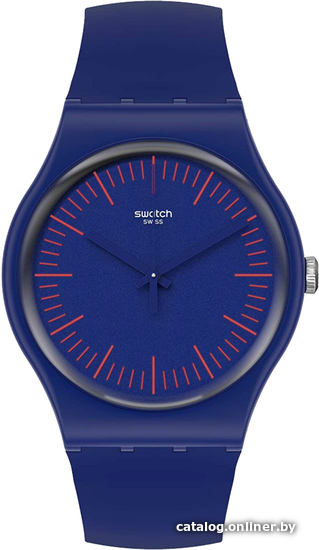 

Наручные часы Swatch Monthly Drops SUON146 Bluenred