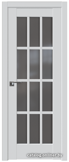 

Межкомнатная дверь ProfilDoors 102U 70x200 (аляска, стекло графит)