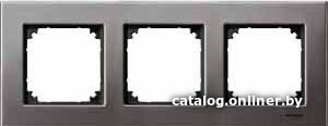 

Рамка Schneider Electric Merten System M MTN403314 (серый родий)
