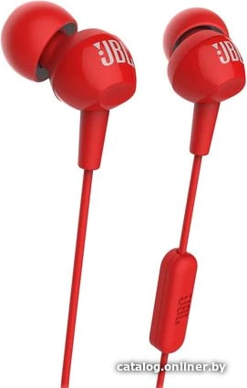 

Наушники JBL C150SI (красный)