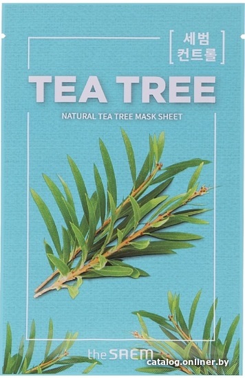 

The Saem Маска для лица тканевая Natural Tea Tree (21 мл)