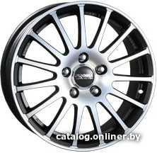 

Литые диски Proma RS 16x6.5" 5x114.3мм DIA 67.1мм ET 43мм алмаз матовый