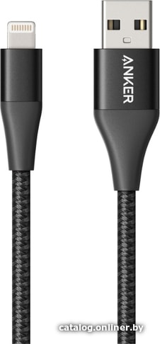 

Кабель Anker Powerline+ II USB/Lighting (0.9 м, черный)