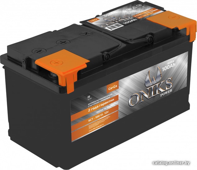 

Автомобильный аккумулятор ONIKS Power 6СТ-100 VL (100 А·ч)
