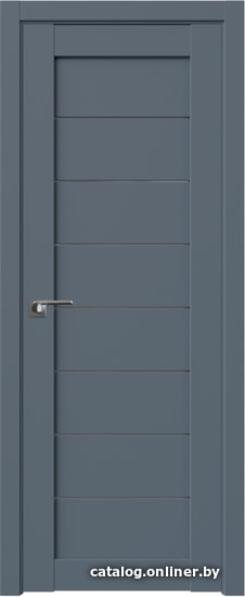 

Межкомнатная дверь ProfilDoors 71U R 60x200 (антрацит, стекло графит)