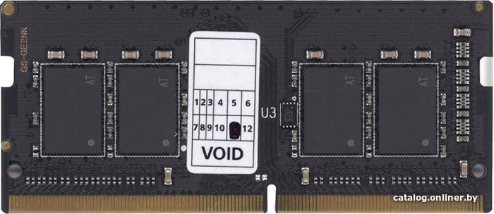 

Оперативная память SmartBuy 8GB DDR4 SODIMM PC4-19200 SBDR4-SO8GS-2400-17