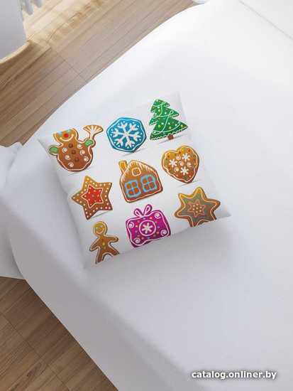 

Чехол на подушку JoyArty Имбирные пряники sl_38352