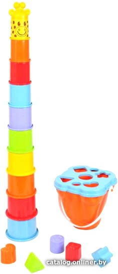 

Пирамидка Playgo Жираф 2388