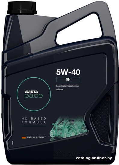 

Моторное масло Avista pace SN 5W-40 4л