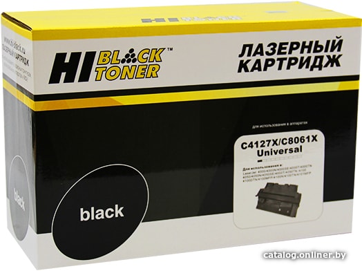 

Картридж Hi-Black HB-C4127X/C8061X (аналог HP C4127X/C8061X)