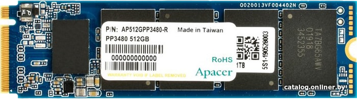 

SSD Apacer PP3480 512GB AP512GPP3480-R