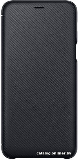 

Чехол для телефона Samsung Wallet Cover для Samsung Galaxy A6+ (черный)
