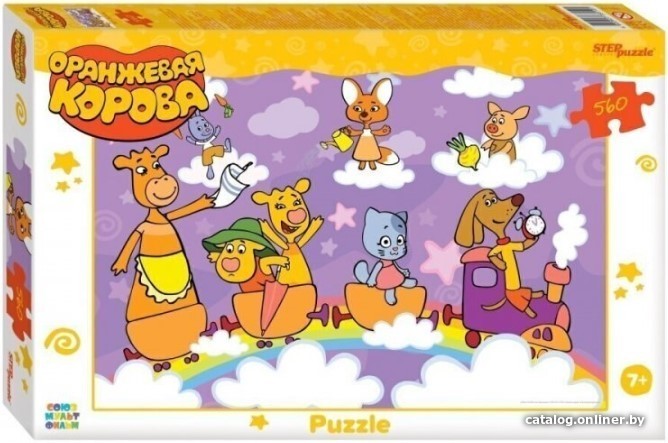 

Пазл Step Puzzle Оранжевая корова 78119 (560 эл)